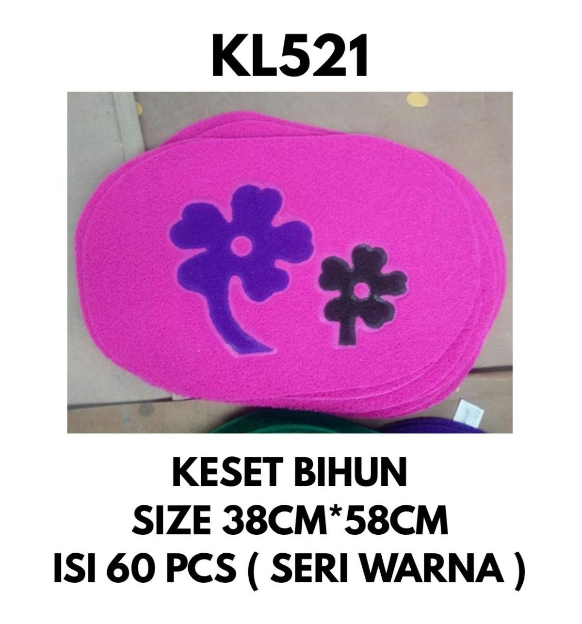 KESET BIHUN KL521 SIZE 38CM * 58CM ISI 60 PCS