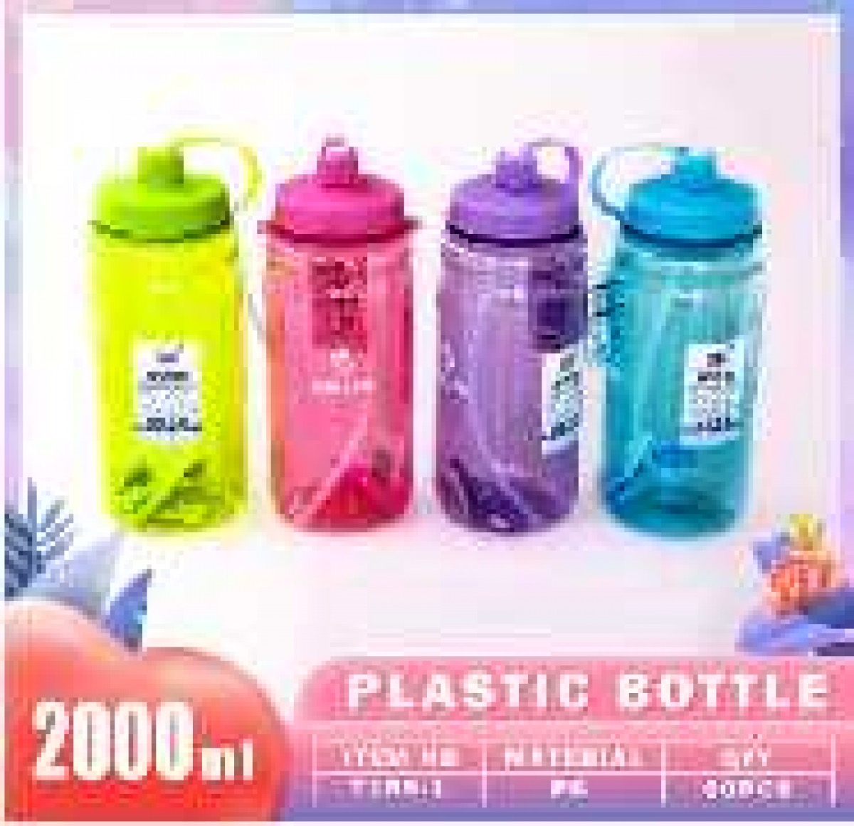 BOTOL MINUM PLASTIK 7159-1 2000 ML