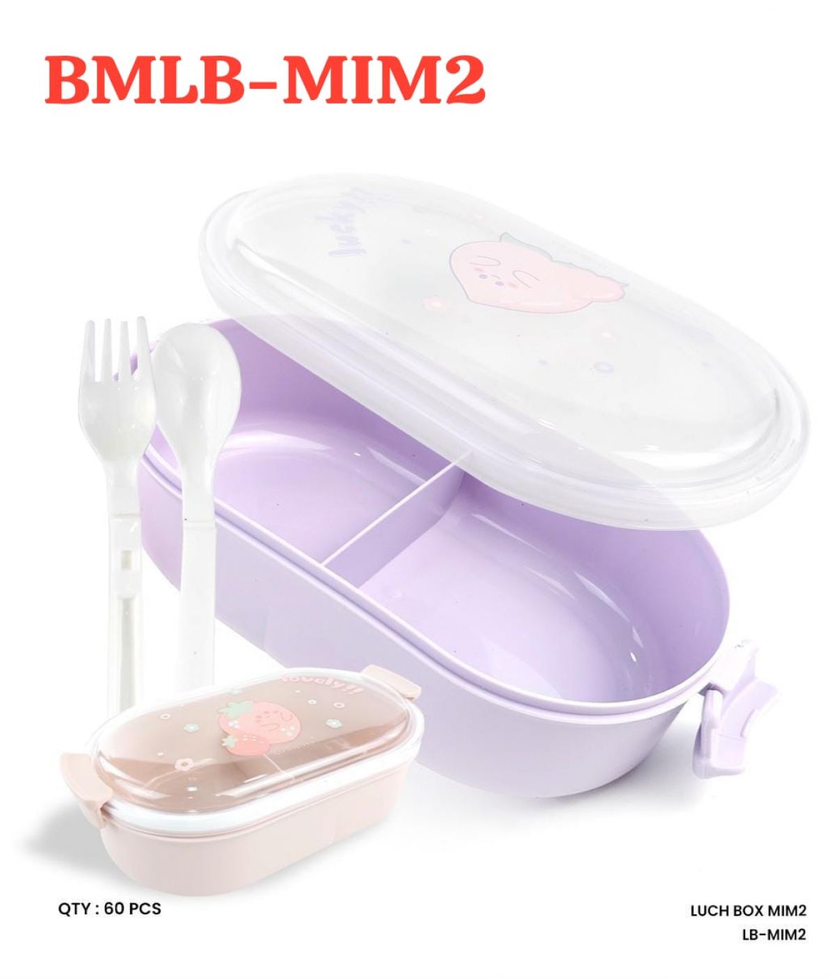 LUNCHBOX MIMA BMLB-MIM2 ISI 60 PCS
