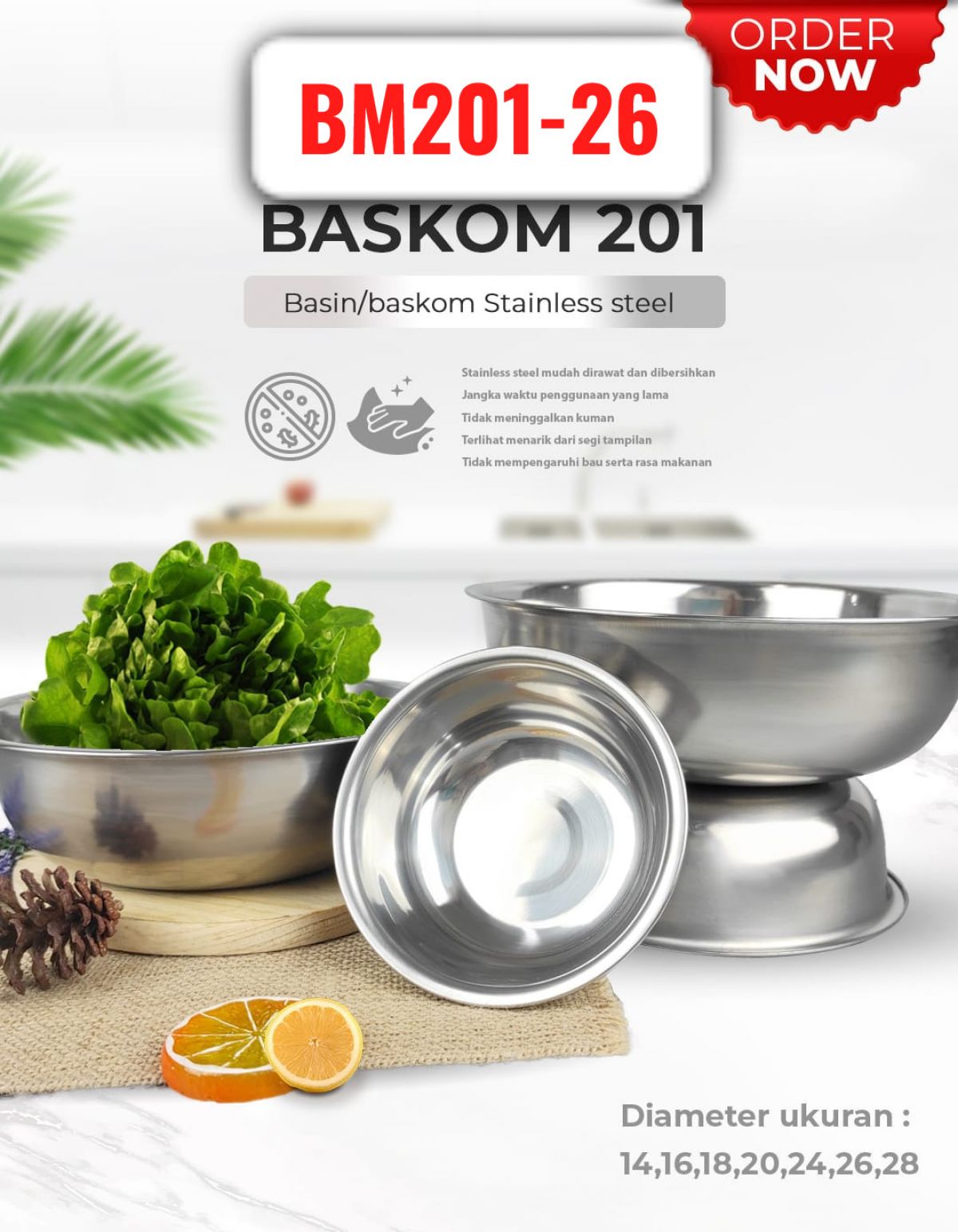 BASKOM 201 26CM