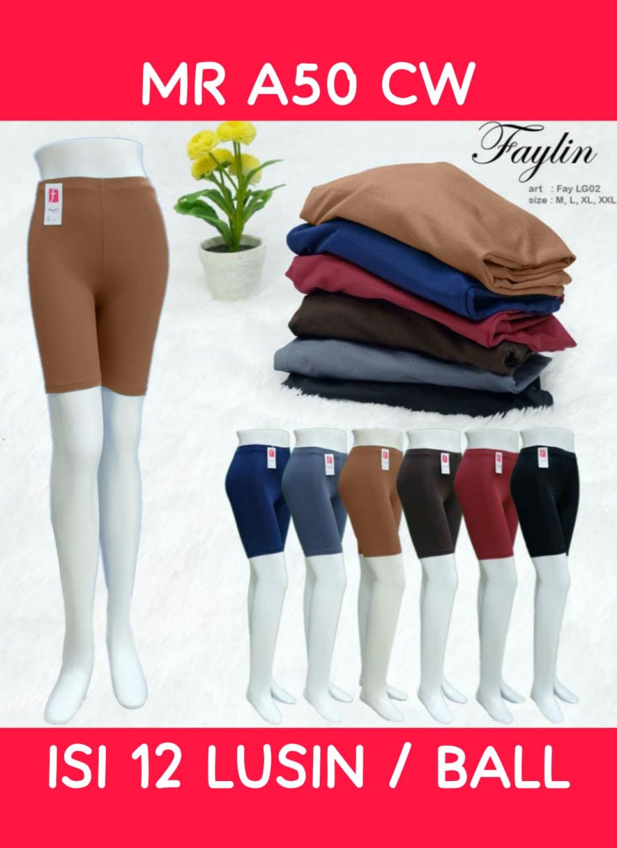 CELANA DALAM MR A50 CW UKURAN XXL ISI 12 LUSIN