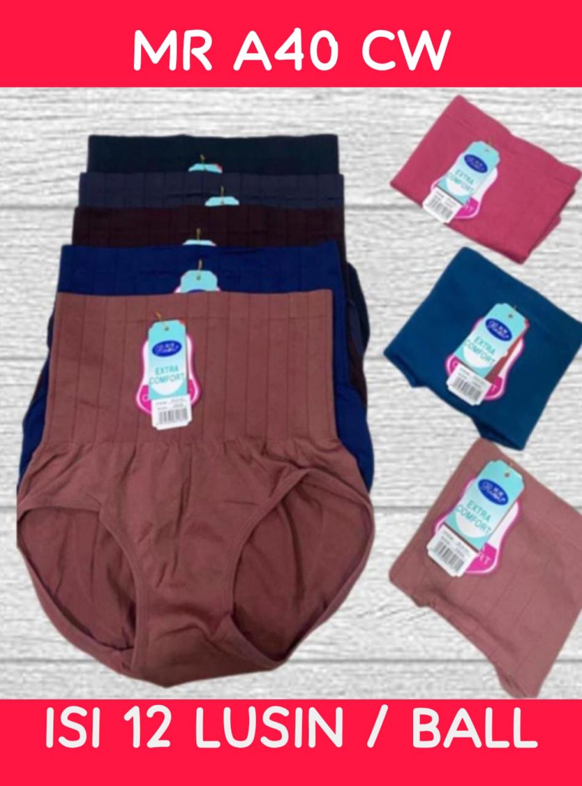 CELANA DALAM MR A40 CW ISI 12 LUSIN