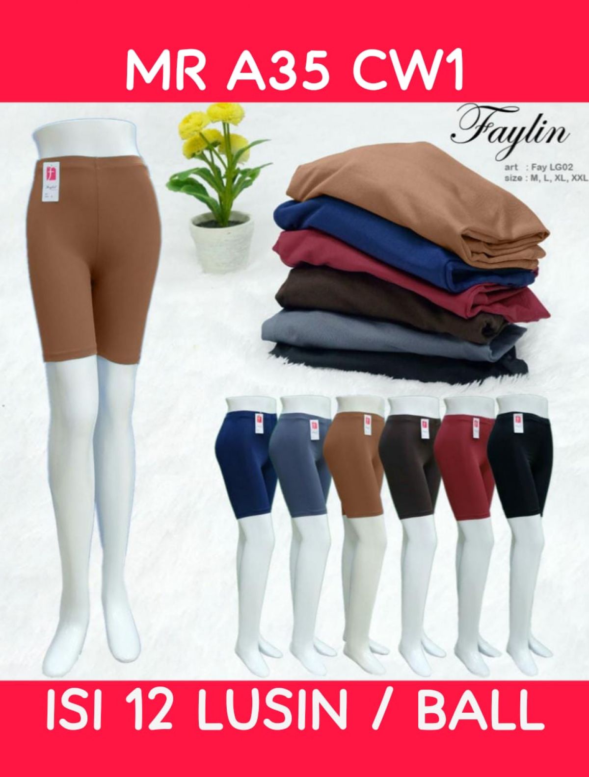 CELANA DALAM MR A35 CW1 UKURAN XL ISI 12 LUSIN