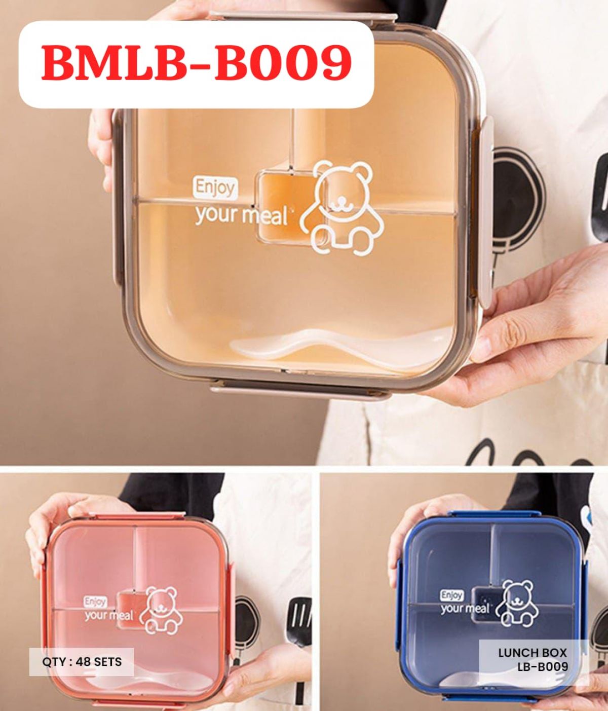 LUNCHBOX BMLB-B009 ISI 48 PCS