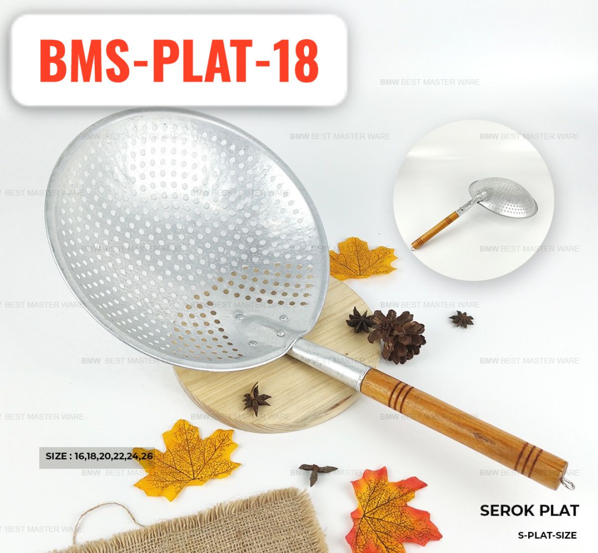 SEROK PLAT 18CM BMS-PLAT-18